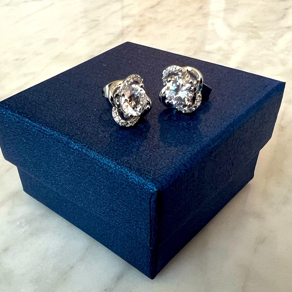 CZ, Cubic Zirconia Earrings